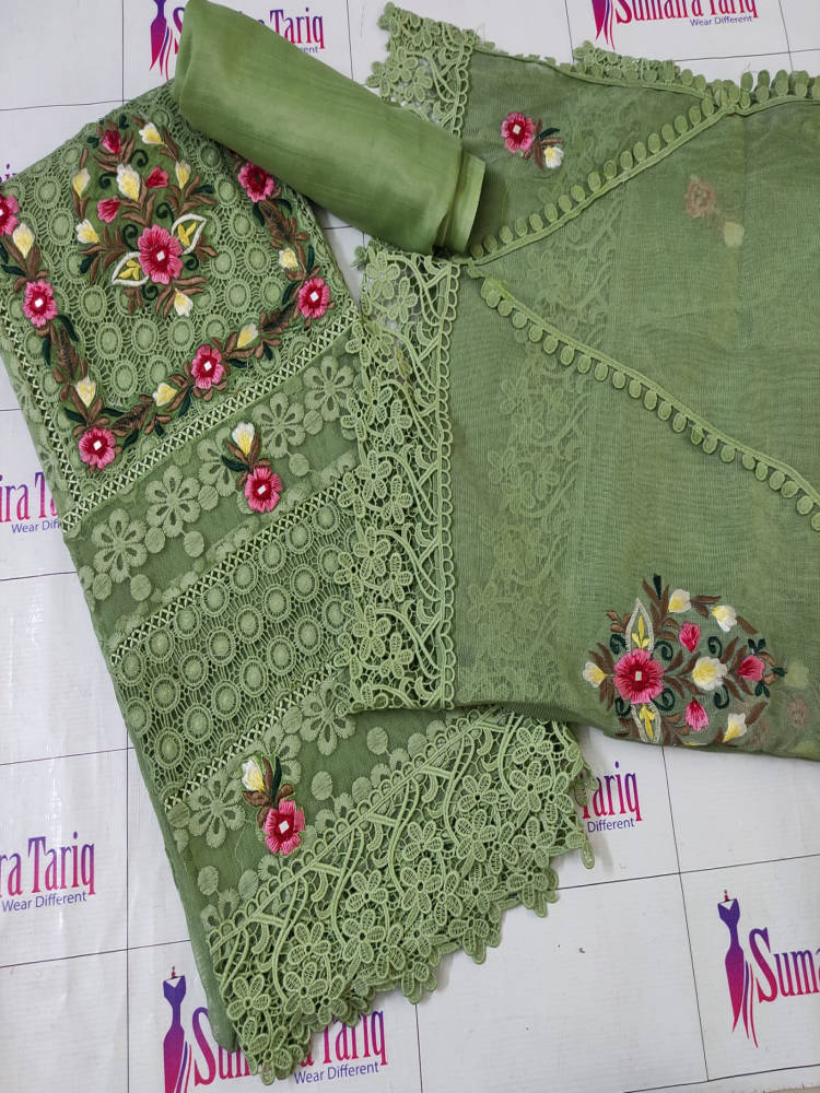 Cotton Pakistani Qureshia Suit, Semi Stitched at Rs 1800 in Delhi | ID:  2851127135012